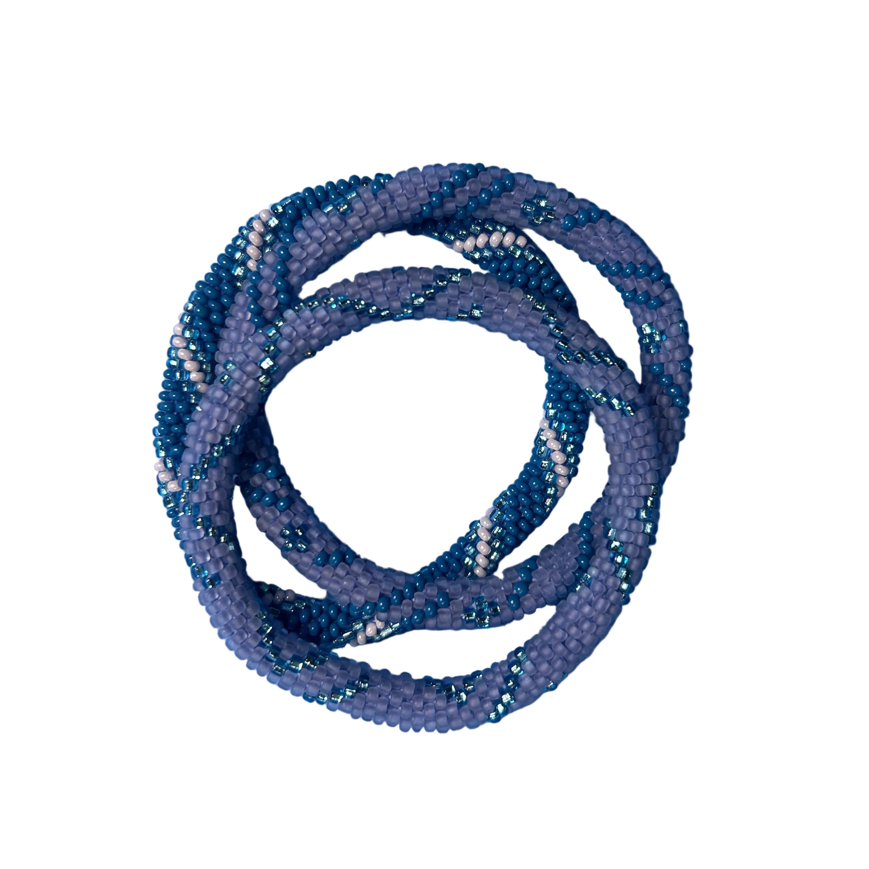 Set of 3 Roll-On Beaded Bracelets