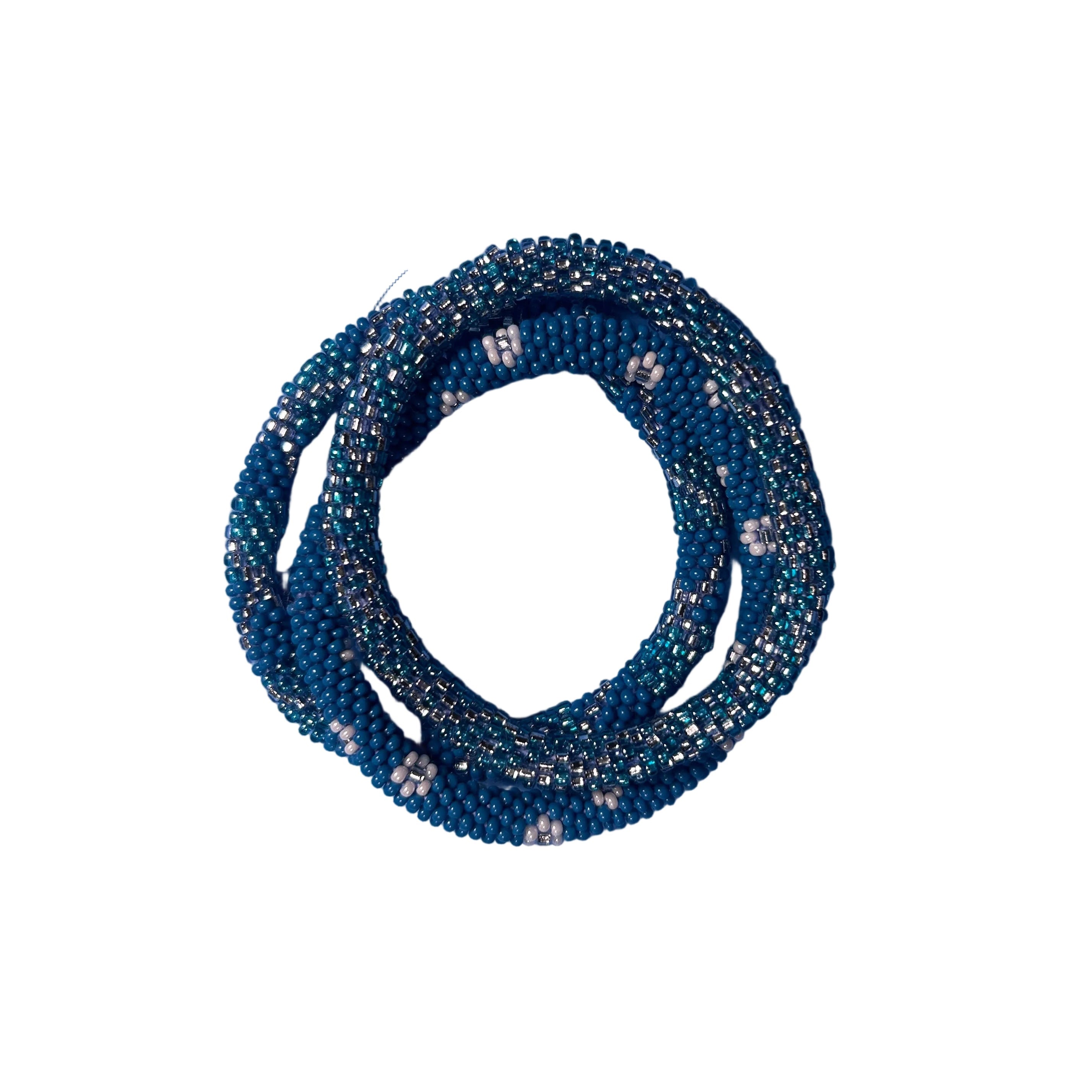 Set of 3 Roll-On Beaded Bracelets