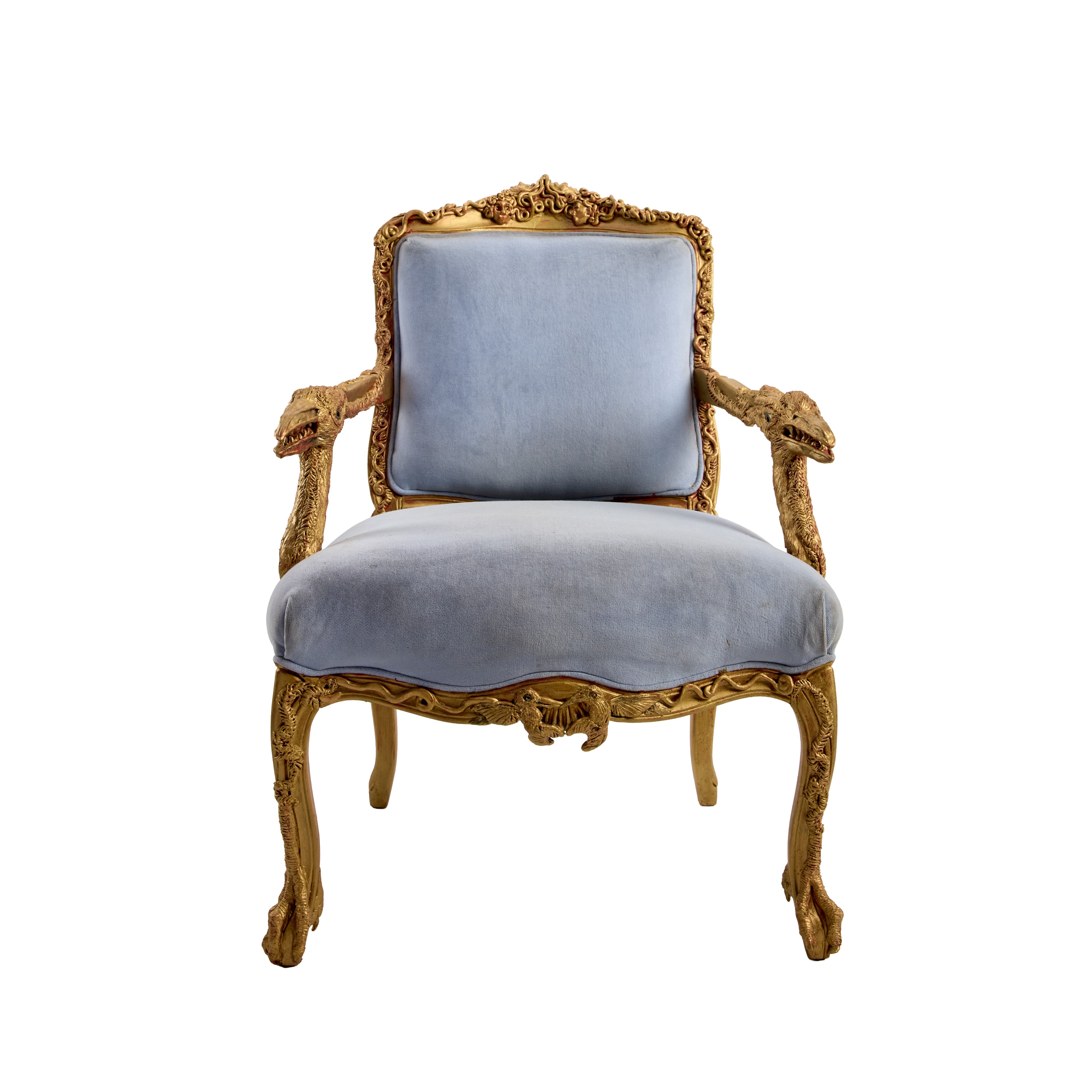 Jessica Hargreaves, Cranes with teeth chair (2025)