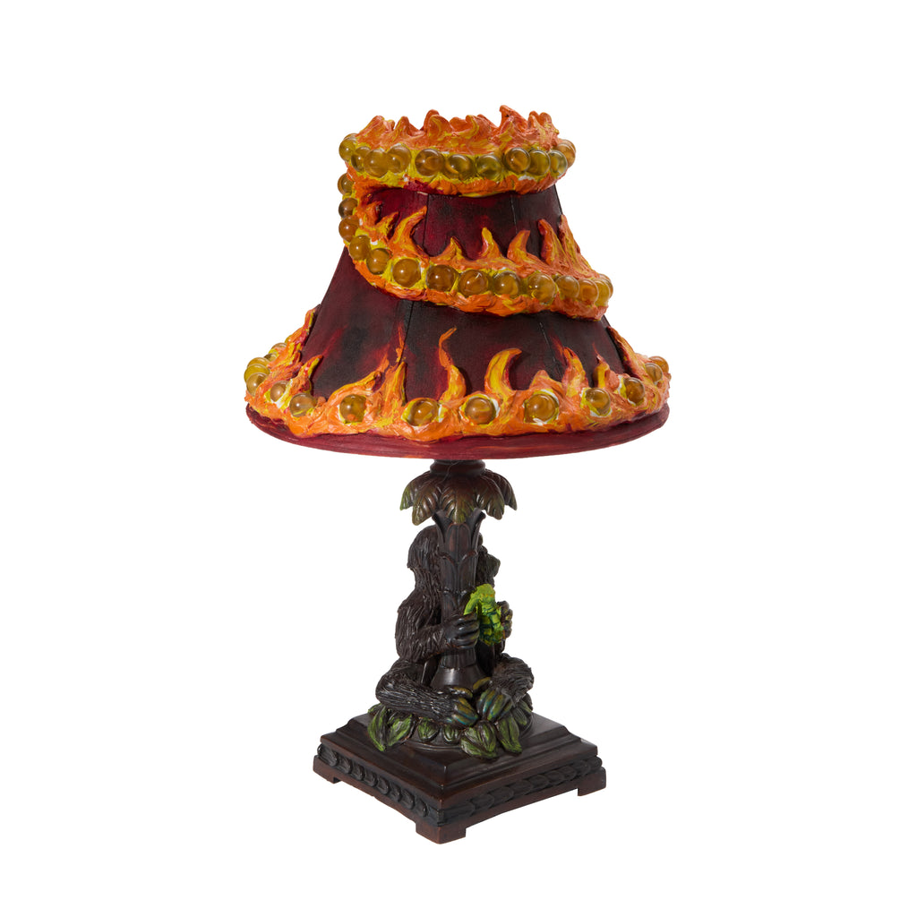 Jessica Hargreaves, Flaming Guerilla and friends lamp (2023)