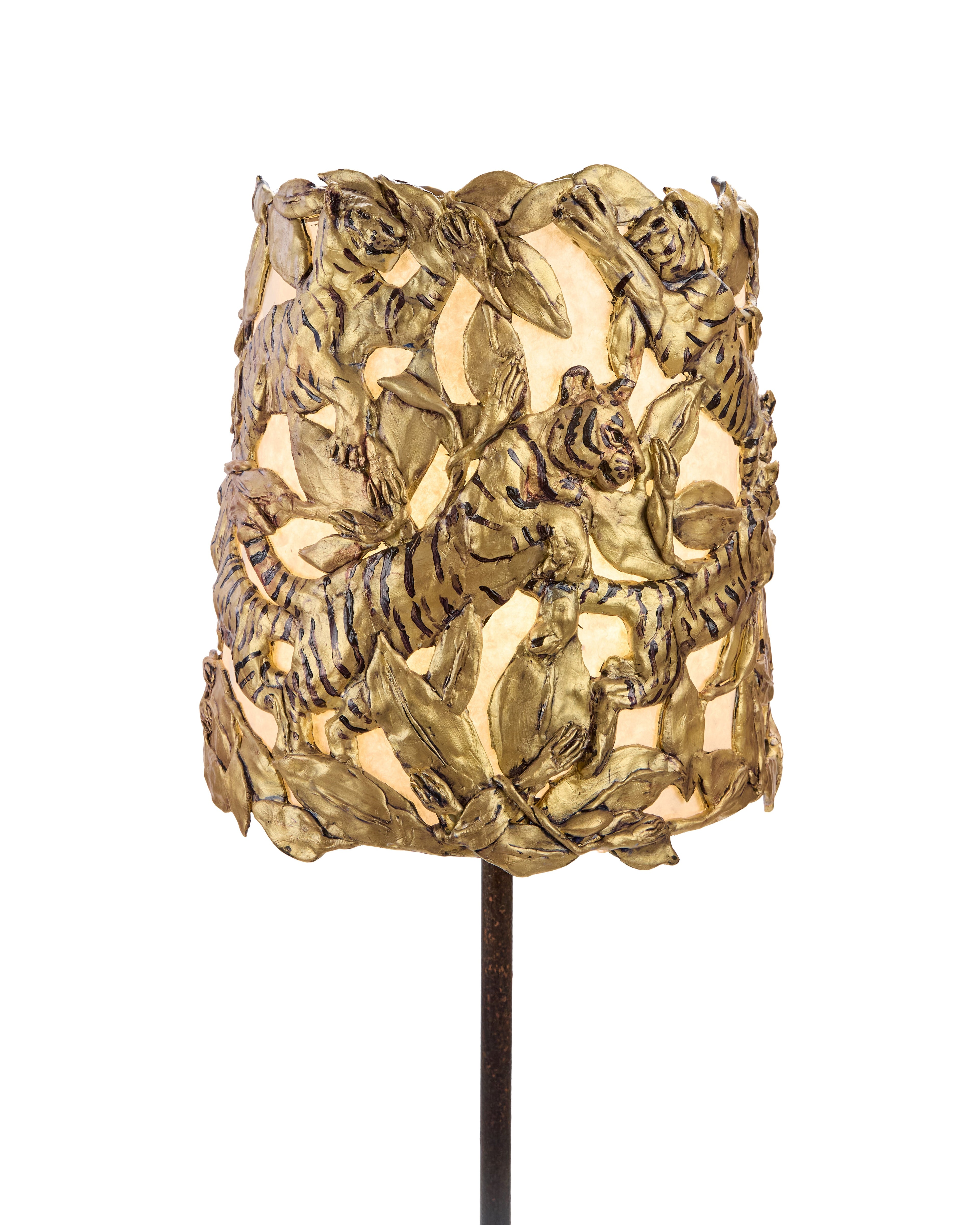 Jessica Hargreaves, Tigers and Mangrove lamp (2021)