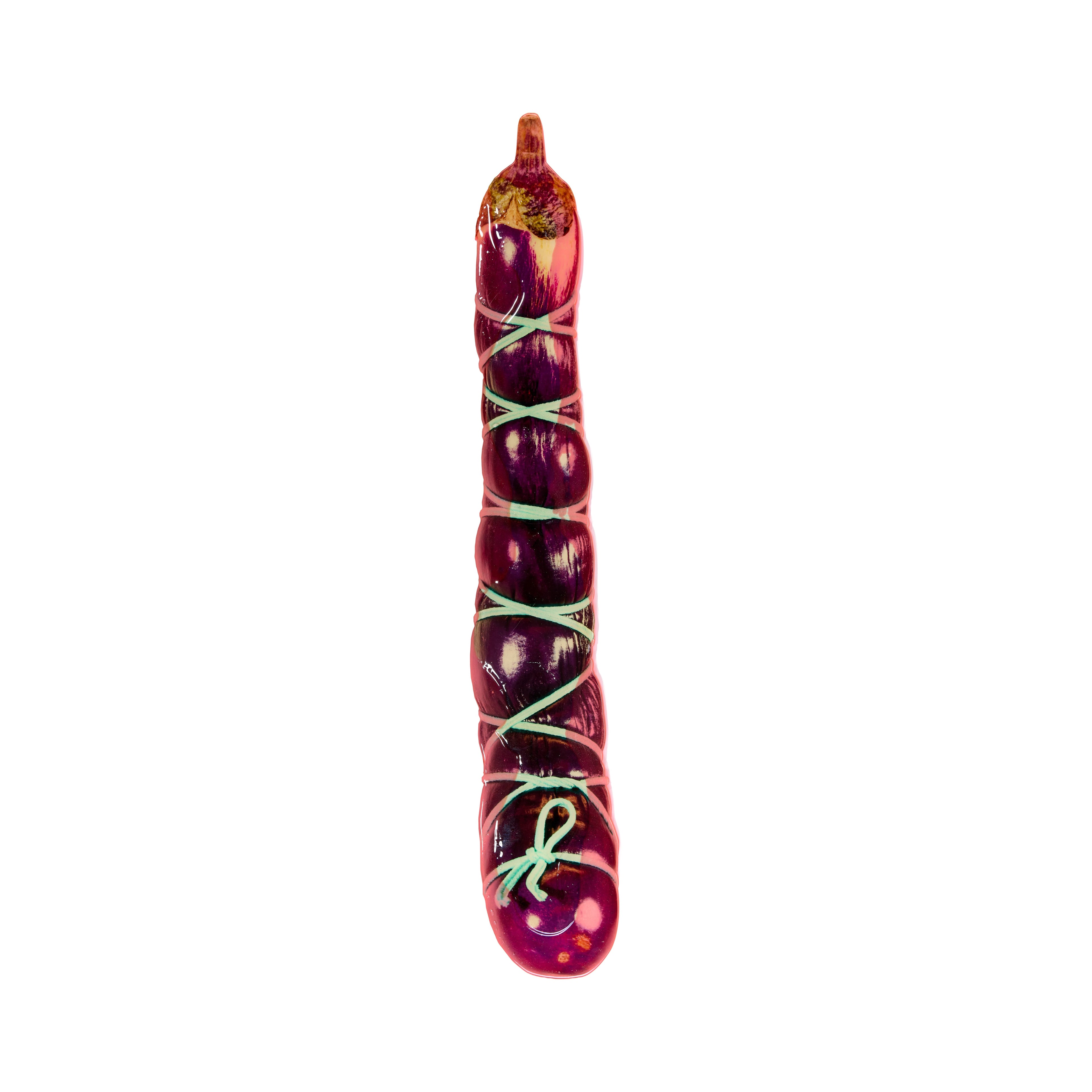 Linye Jiang 江麟冶, Eggplant from Fruit Portraits; Sweet, Juicy and Rebellious (2023)