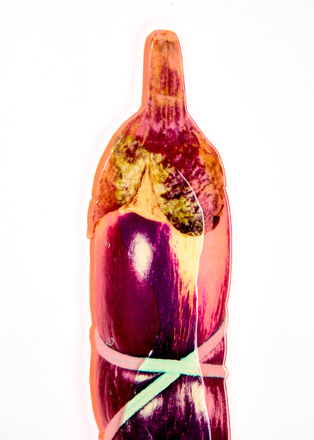 Linye Jiang 江麟冶, Eggplant from Fruit Portraits; Sweet, Juicy and Rebellious (2023)