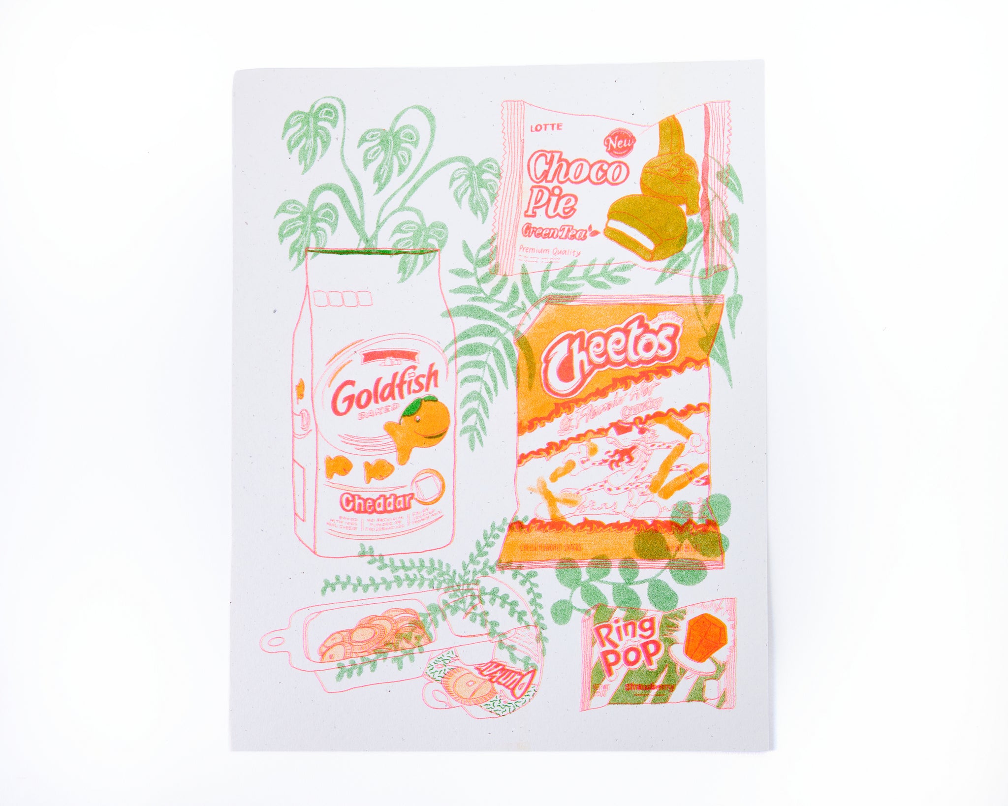 Sweet N Salty Snax Print