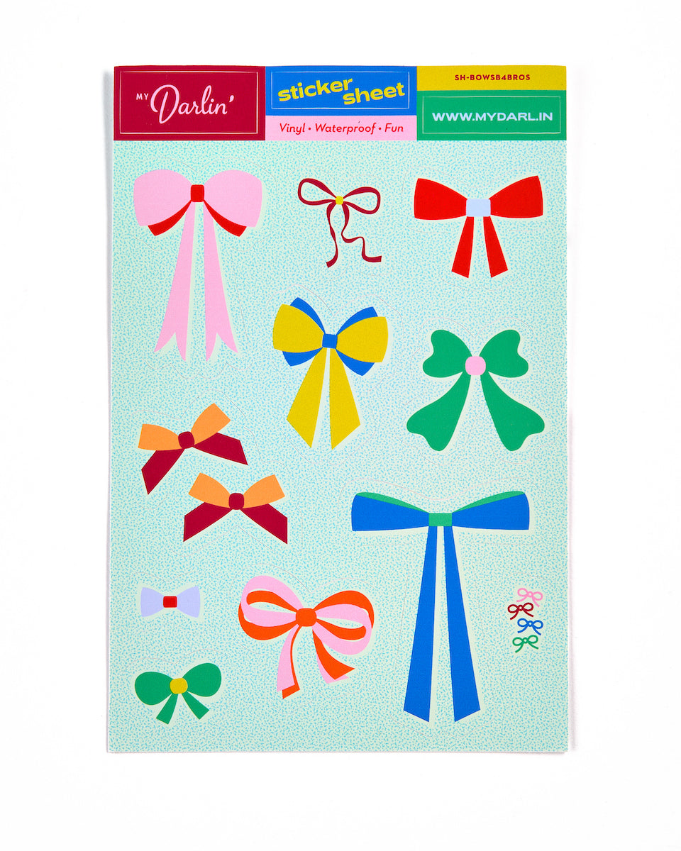 Bow Sticker Sheet