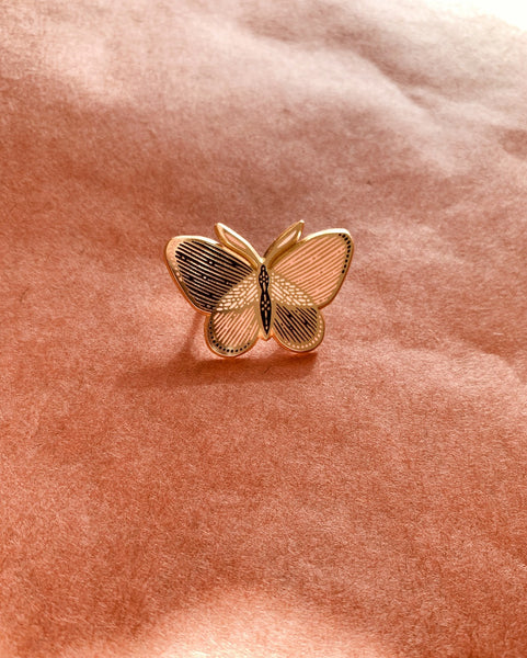 Eradura Patchwork Moth Enamel Pin