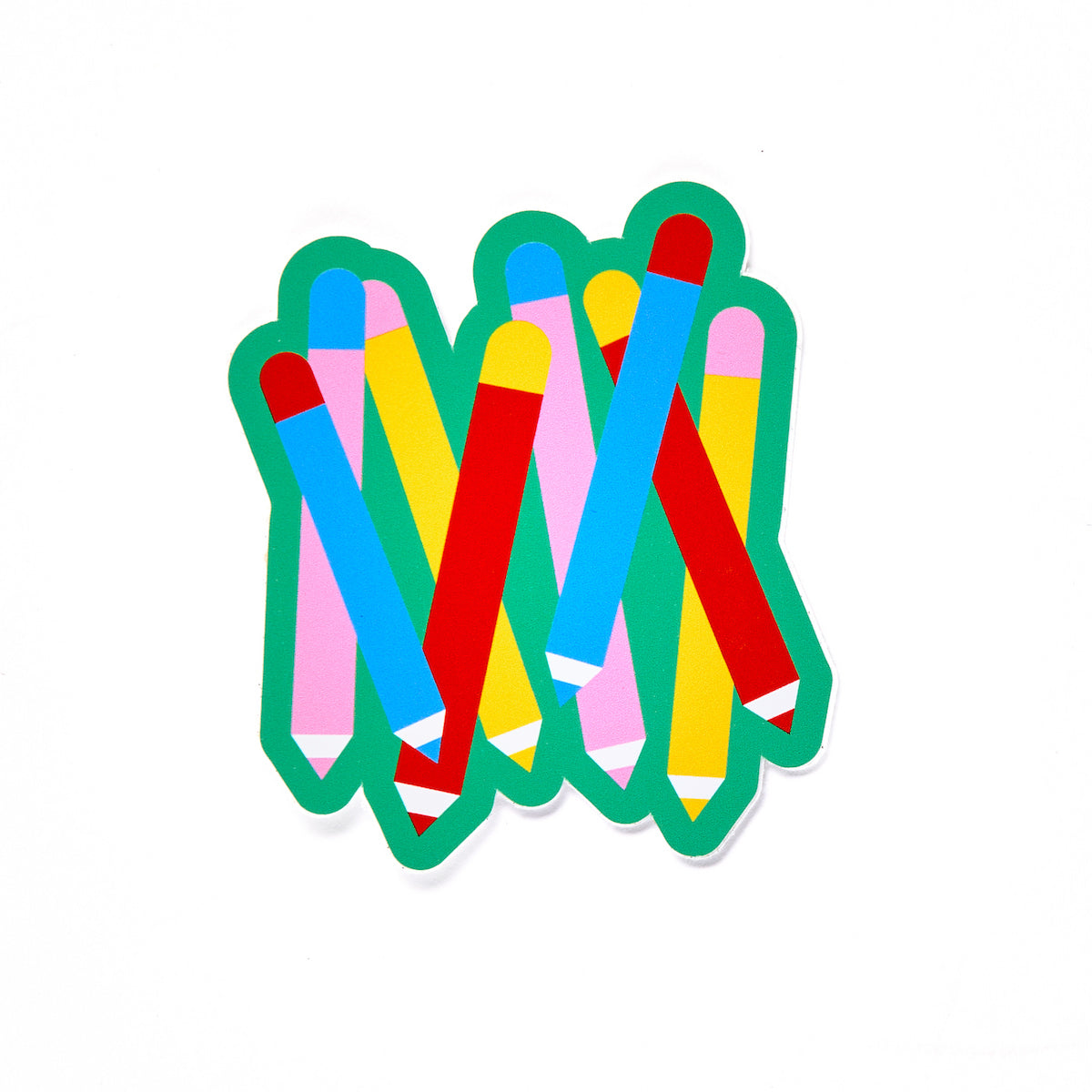 Chunky Pencils Sticker