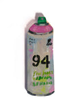 Danielle Klebes, Pink Spray Paint (2024)