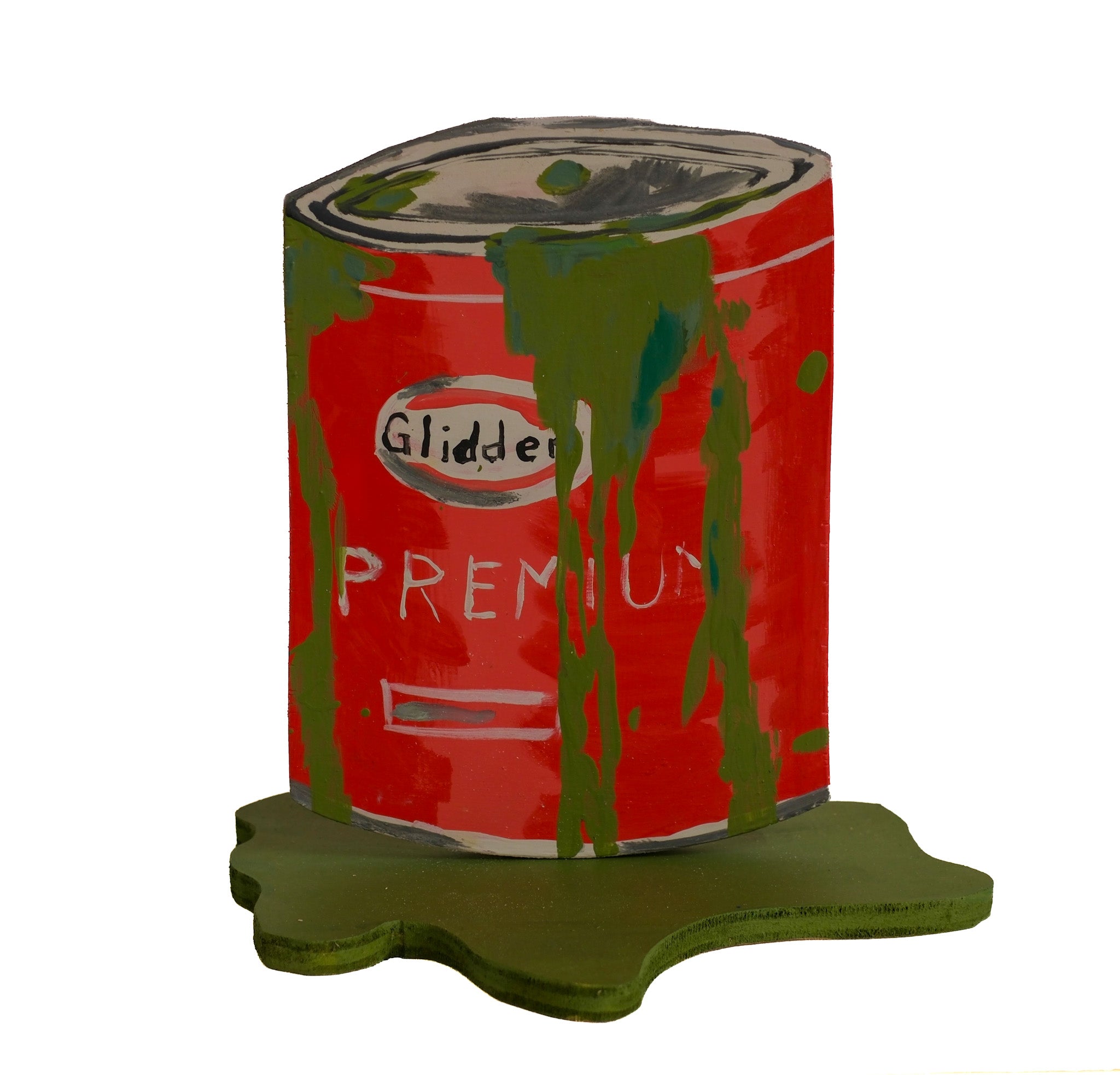 Danielle Klebes, Spilled Green Paint (2026)