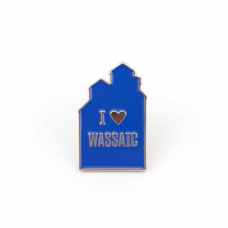 I Love Wassaic Enamel Pin