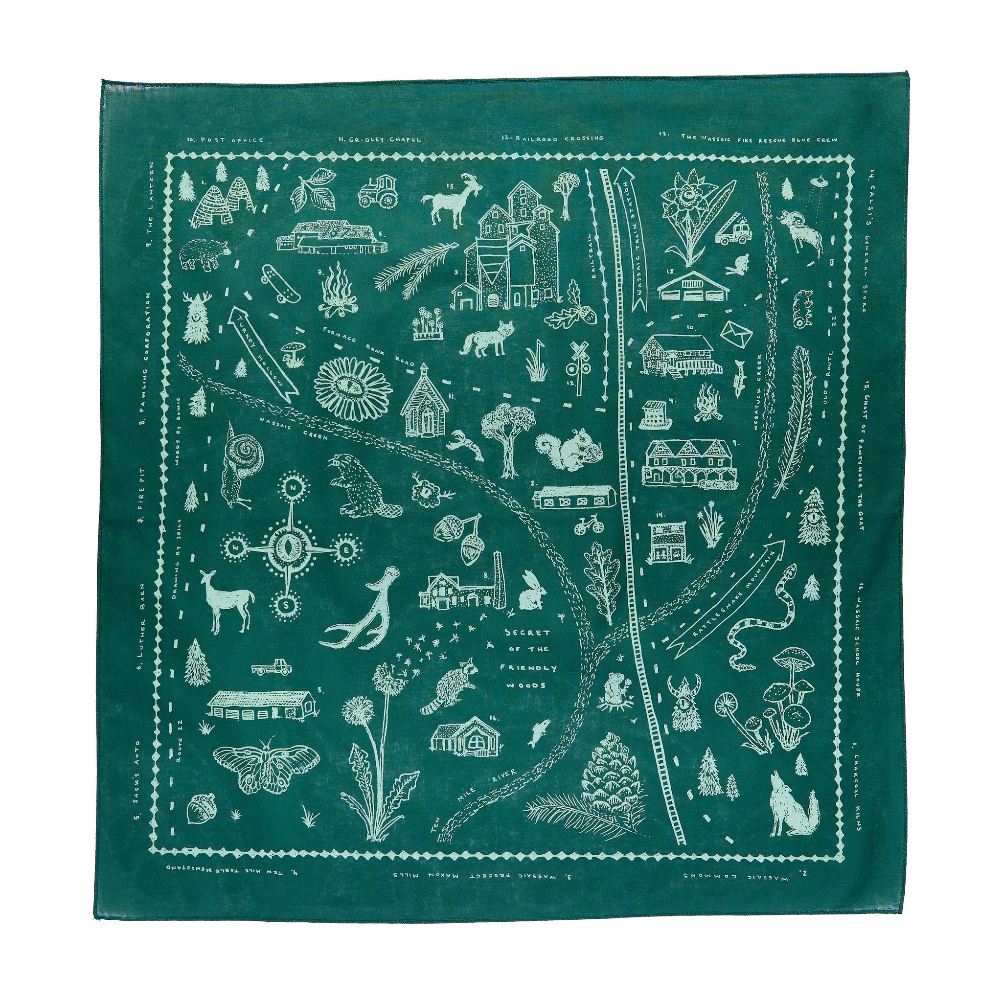 Wassaic Bandana
