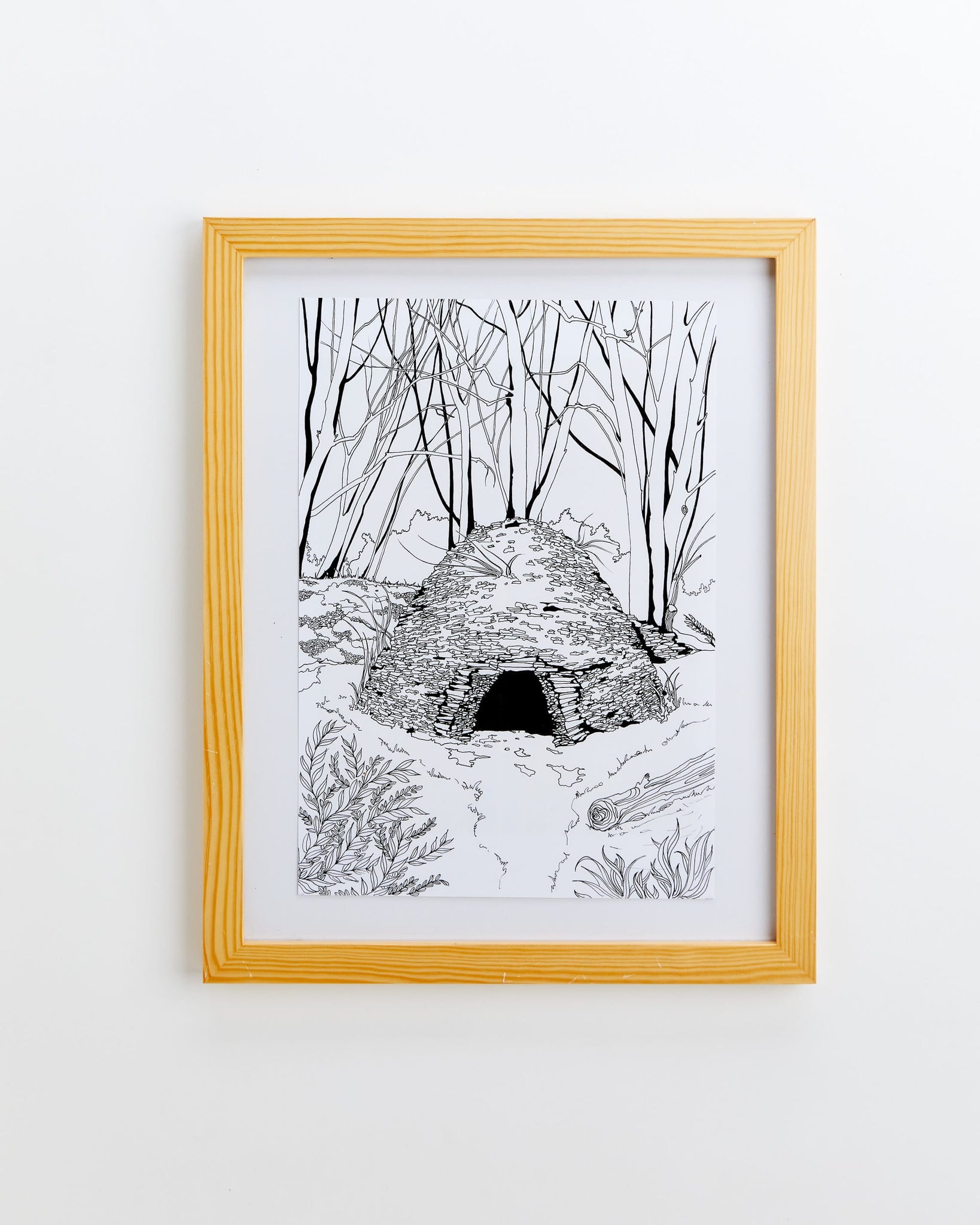 Giada Crispiels, Winter in Wassaic: The Kiln (2021)