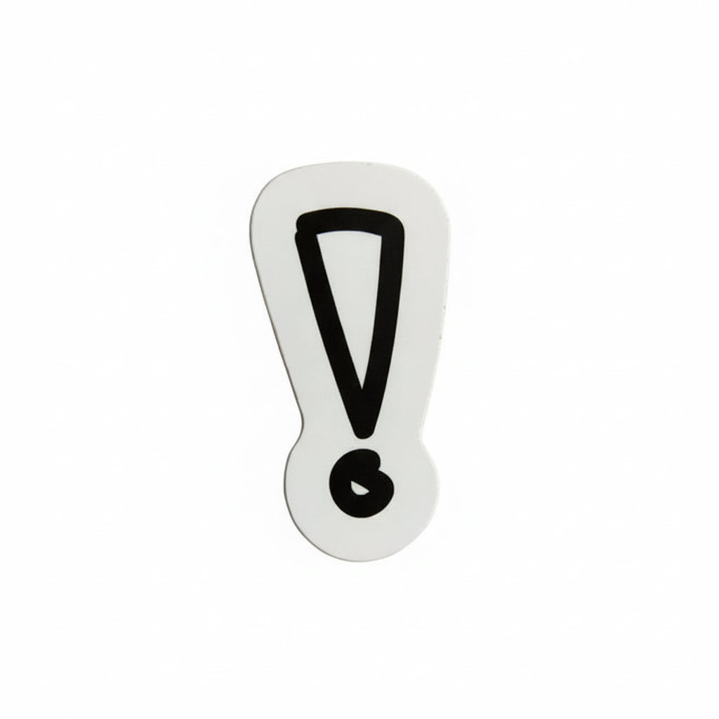 Mill Exclamation Point Sticker