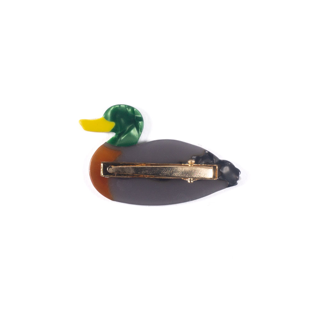 Hair Clip – Mallard Duck