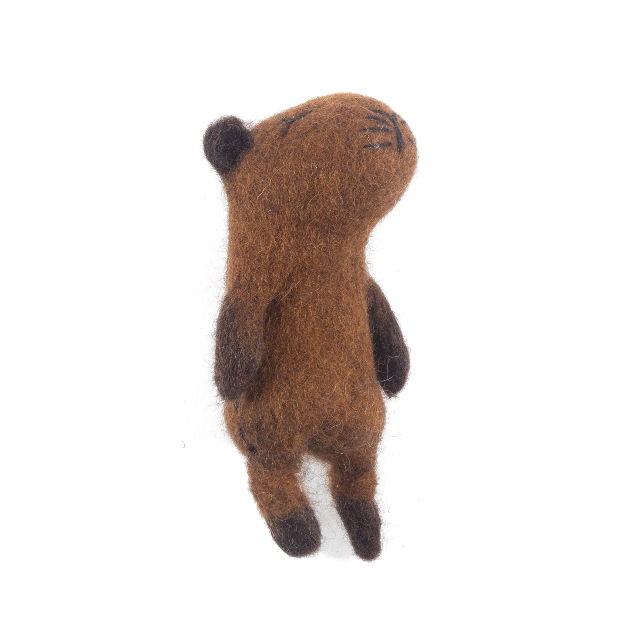 Finger Puppet – Felted Capybara