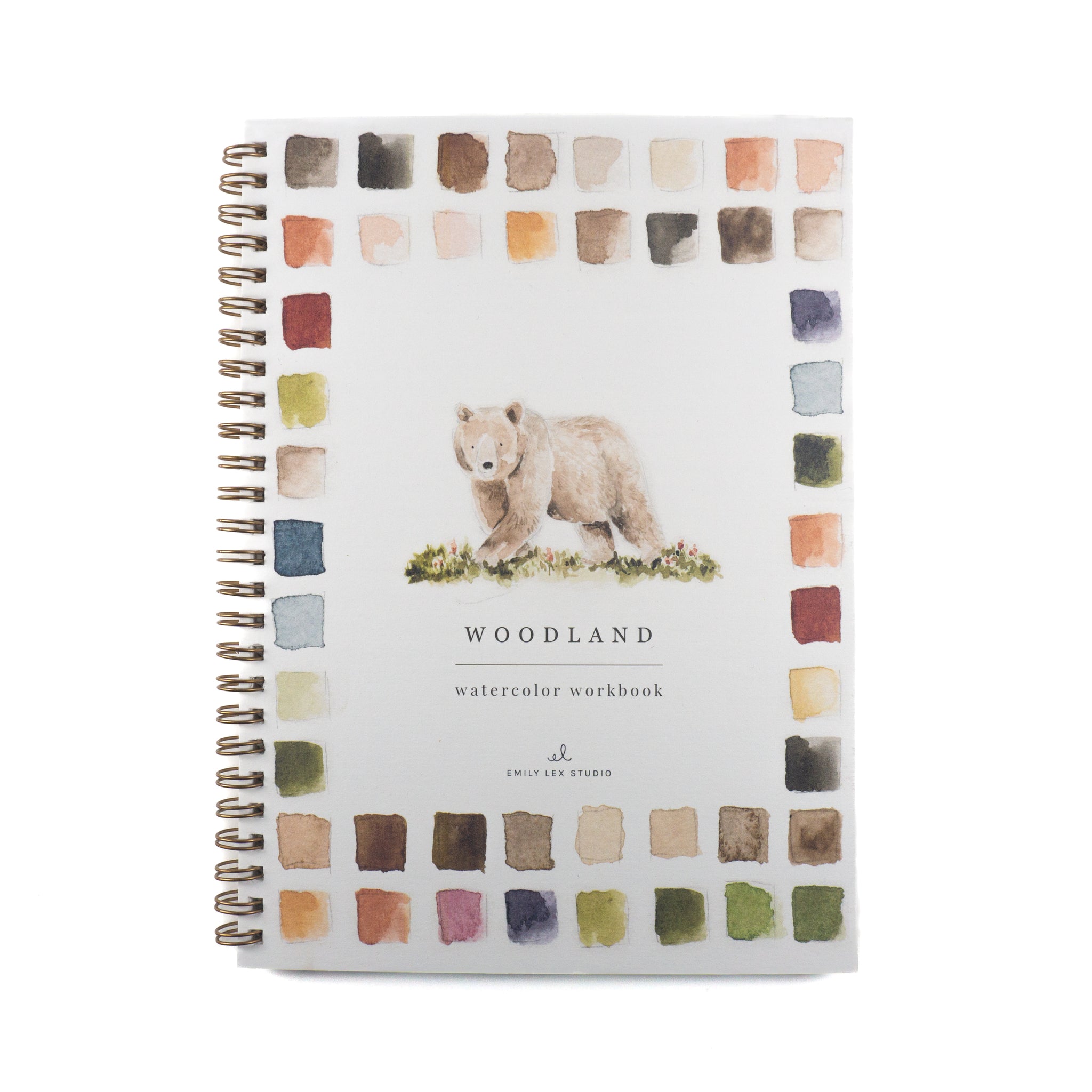 Woodland Watercolor Workbook