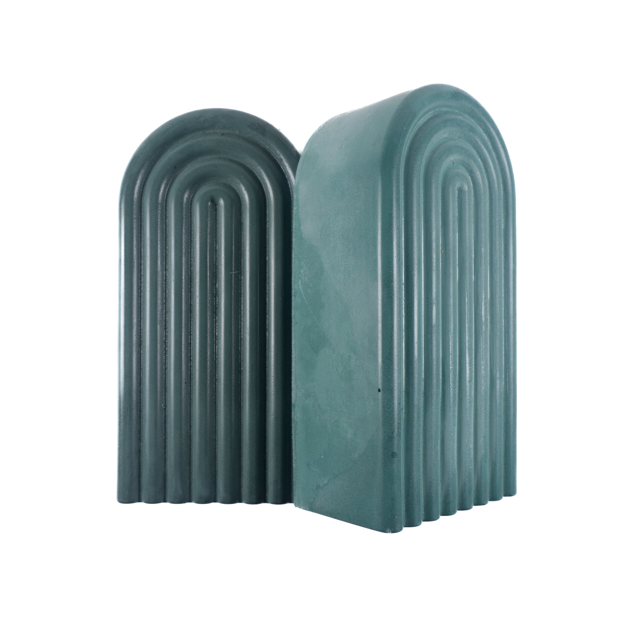 Cement Arch Bookends