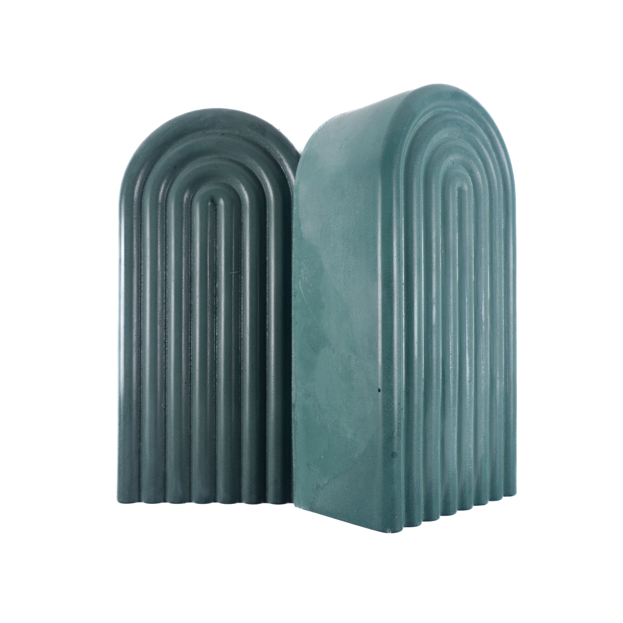 Cement Arch Bookends