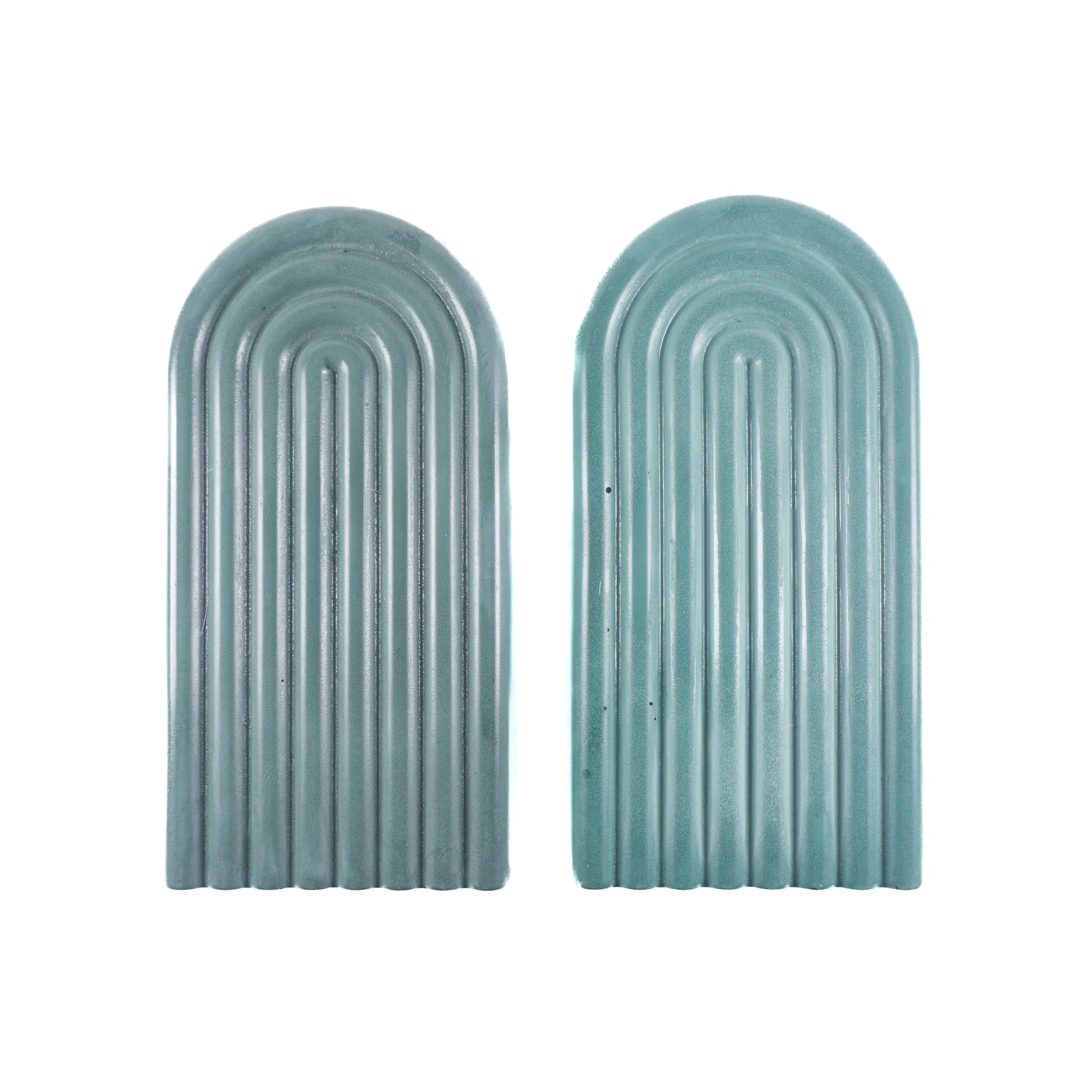 Cement Arch Bookends