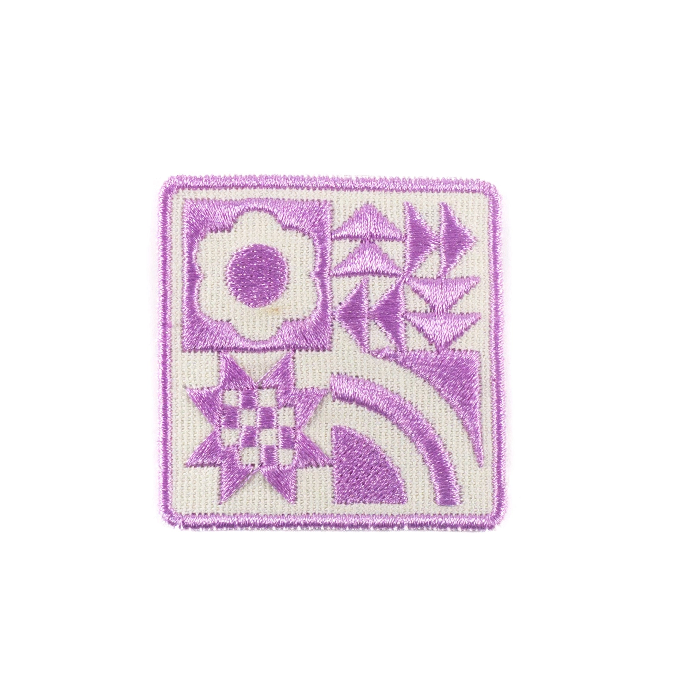 Iron-On Patch – Lavender Quilt