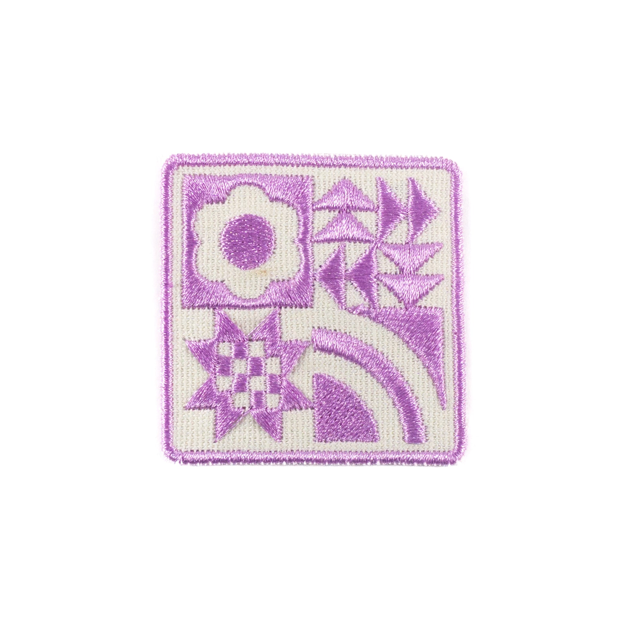 Iron-On Patch – Lavender Quilt