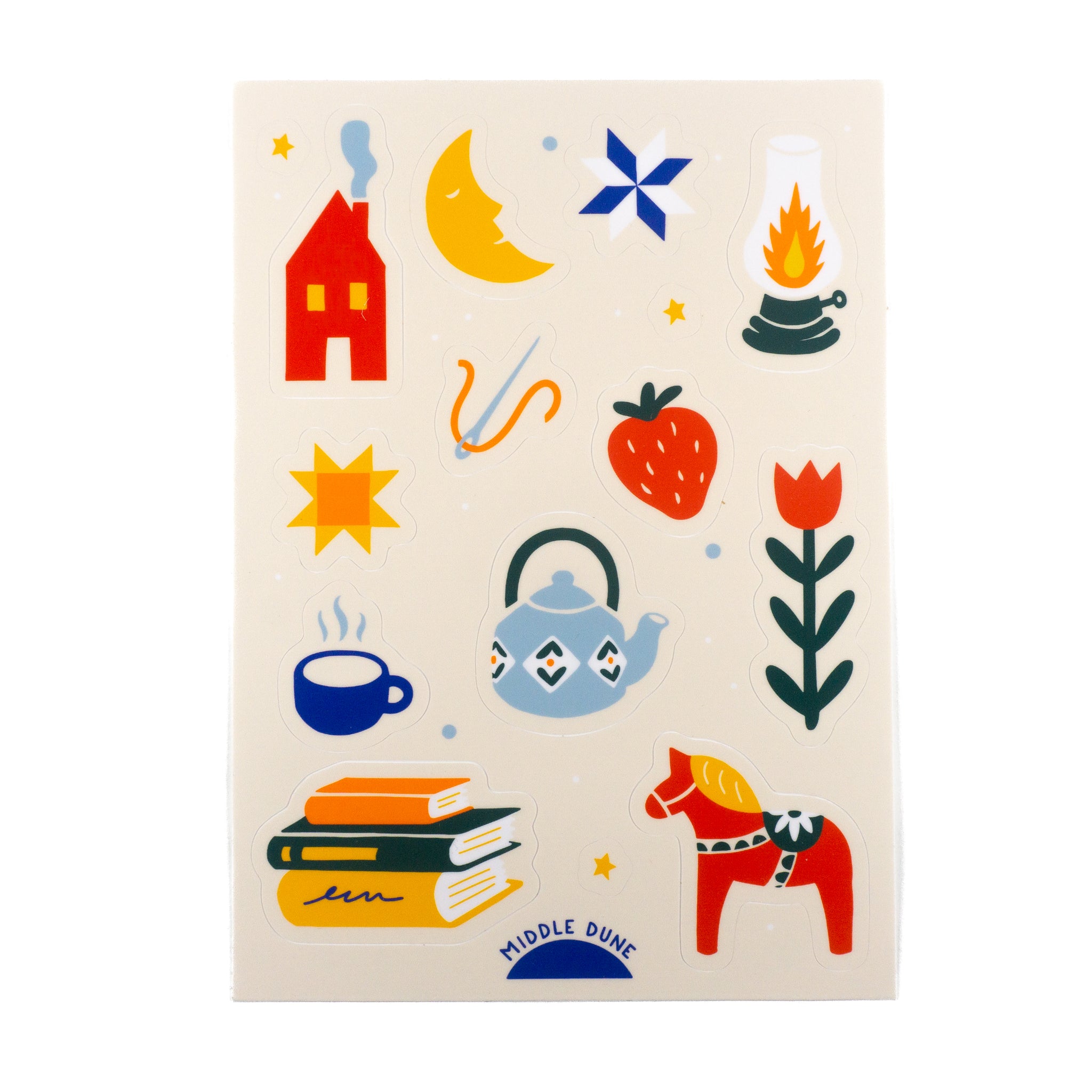 Sticker Sheet – Cozy Cottage