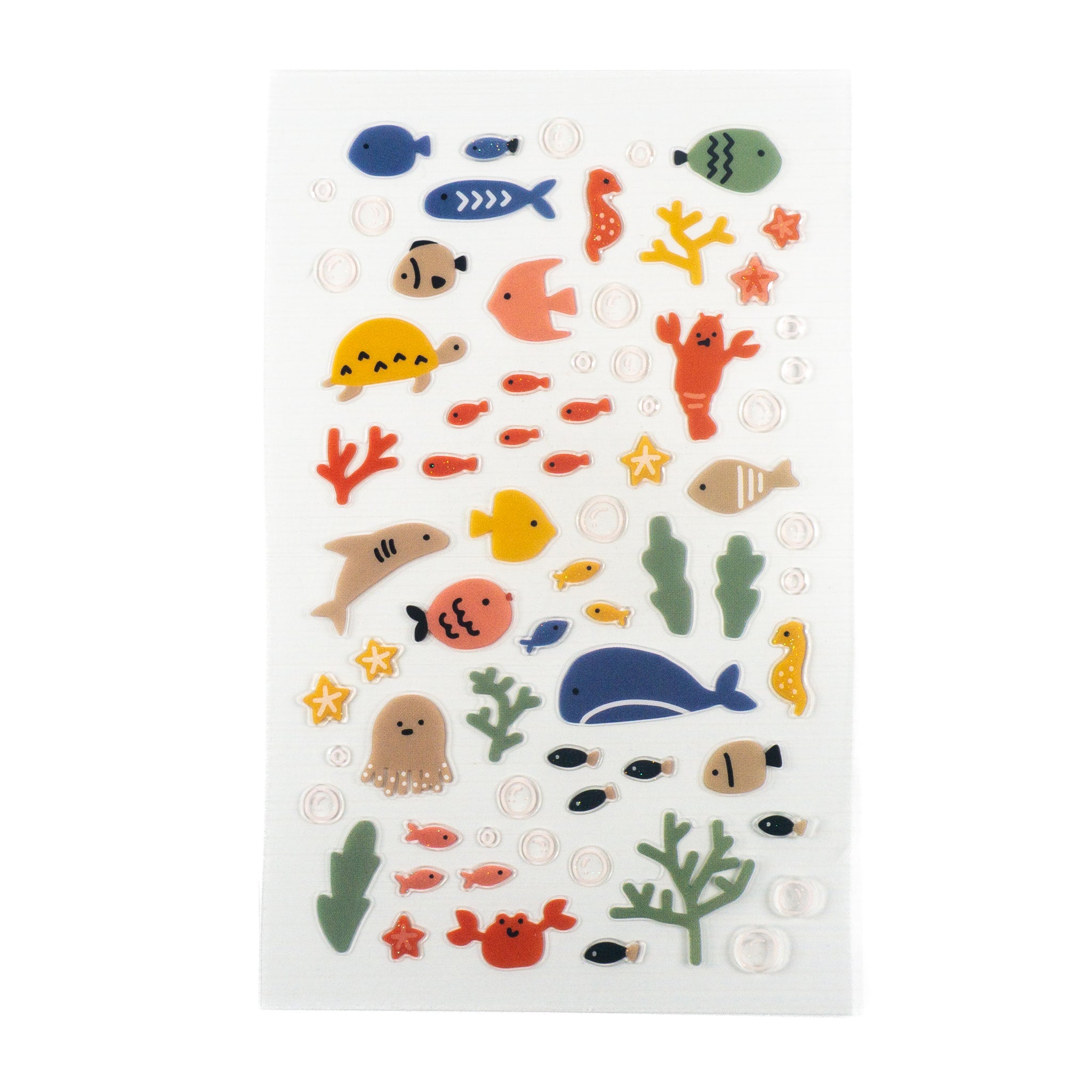 Sticker Sheet – Under The Sea Animals