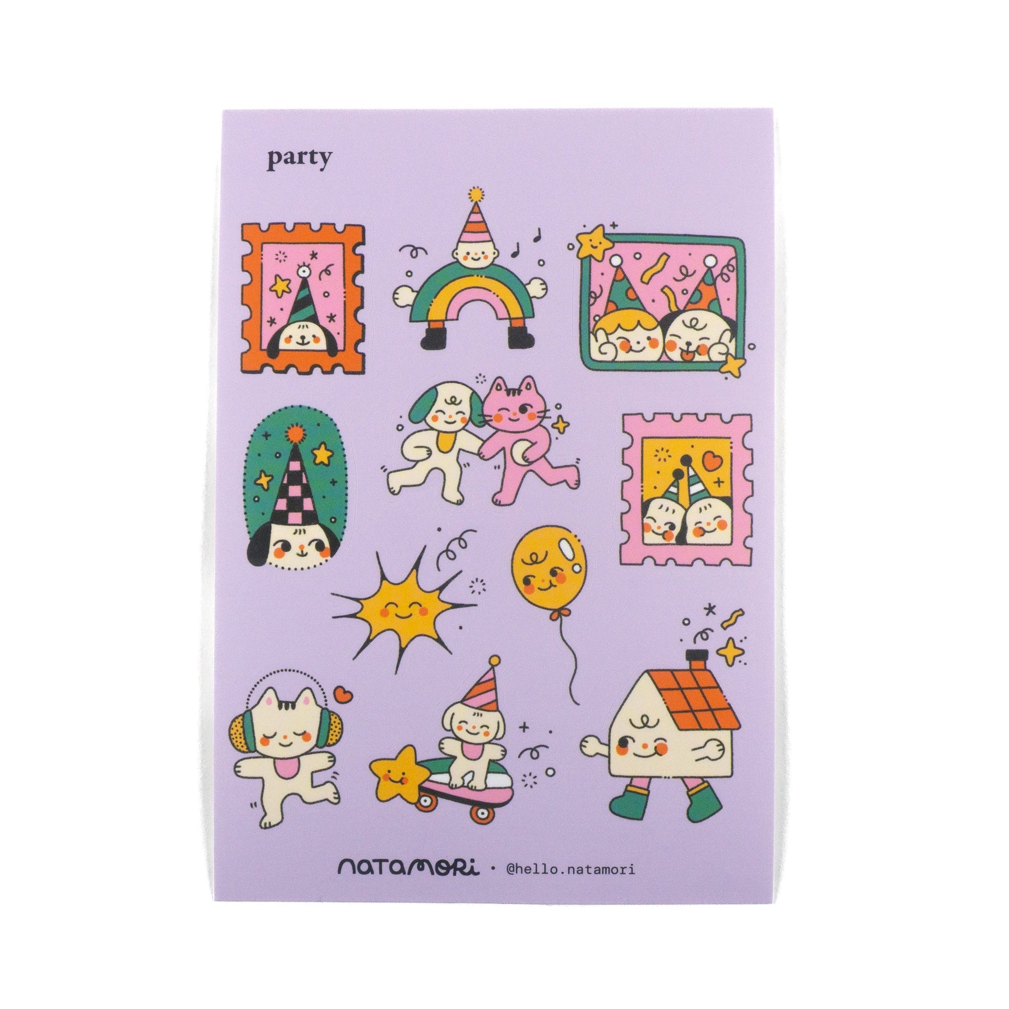 Party Sticker Sheet