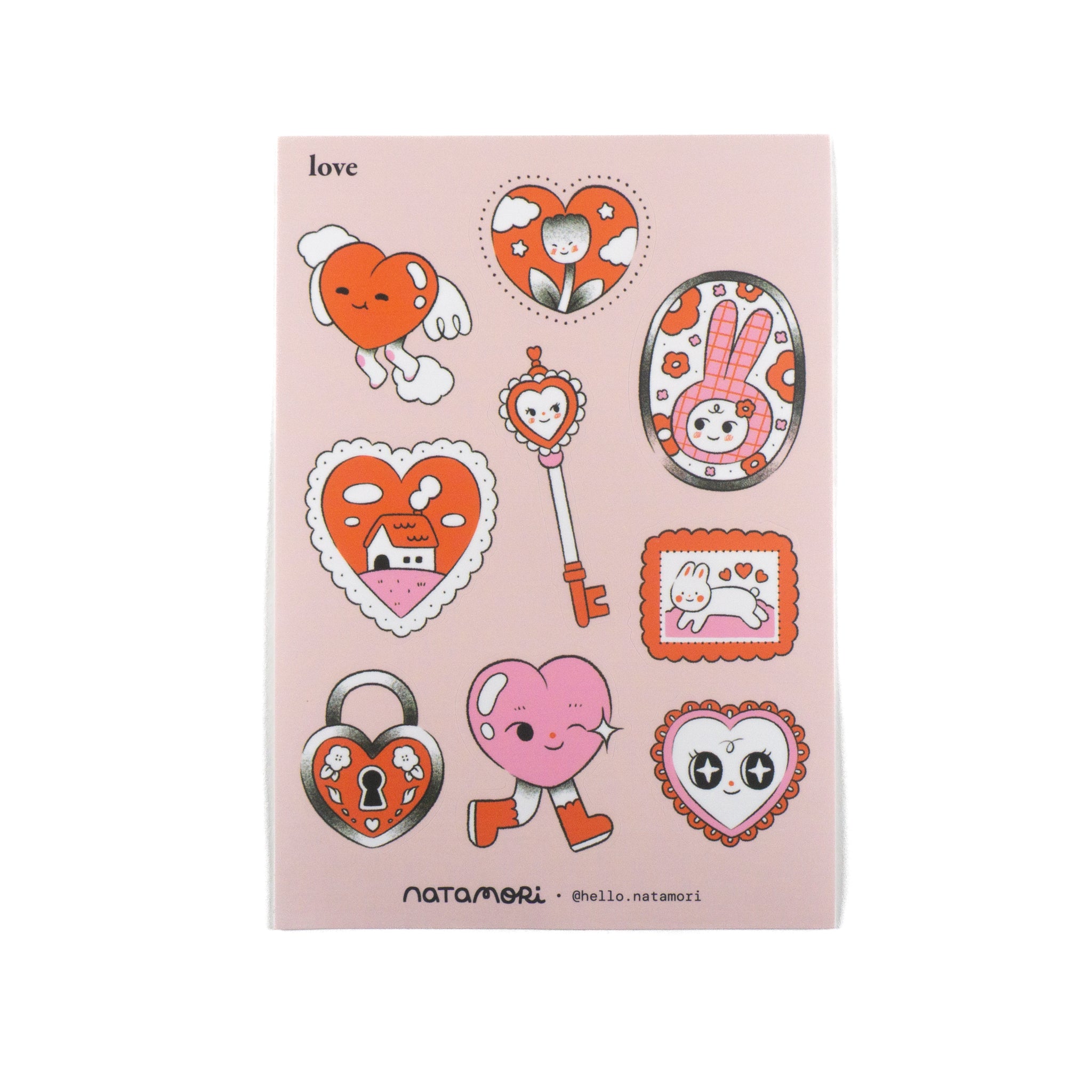 Sticker Sheet – Love