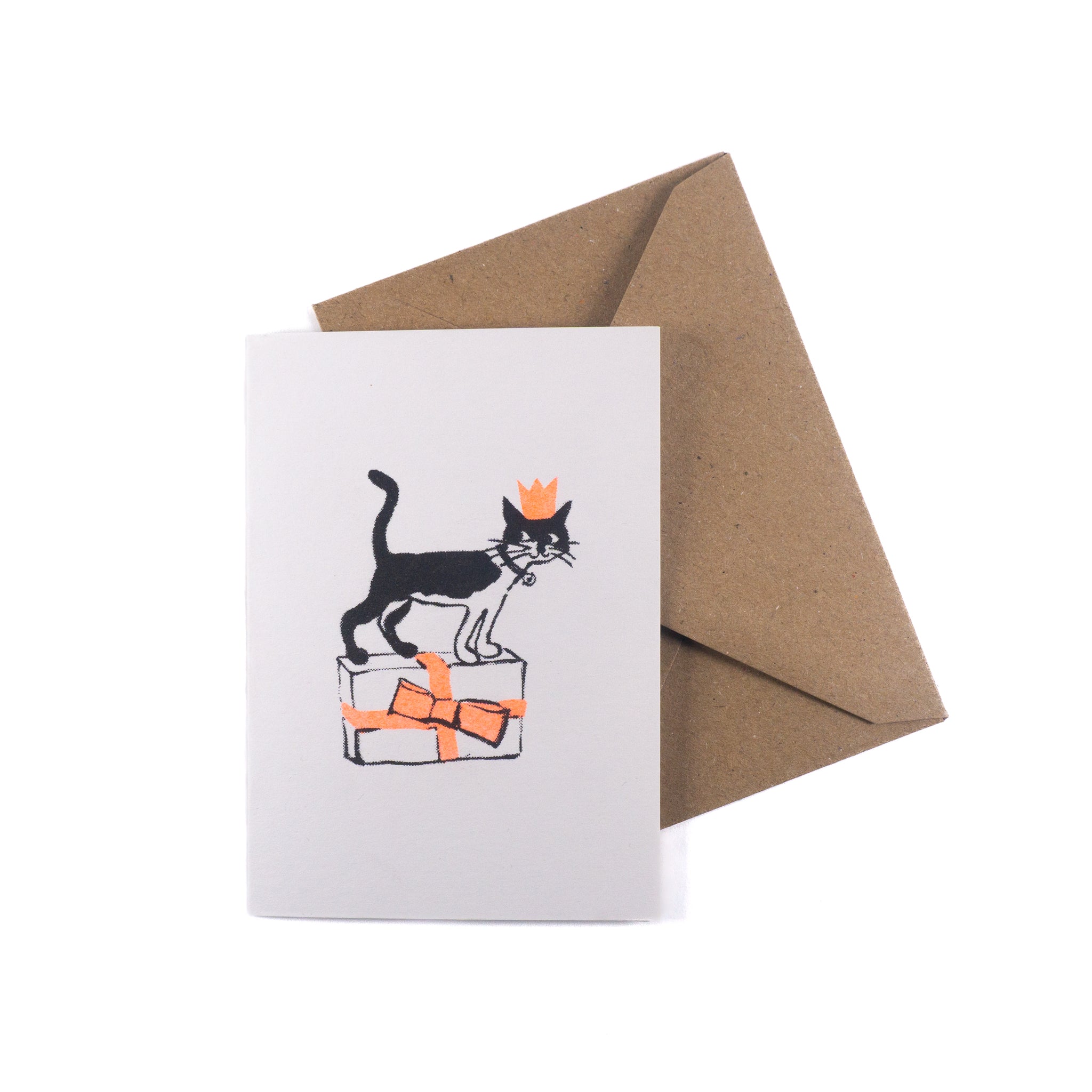 Christmas Card Pack – Party Cat