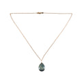 Large Drop Necklace – Slag Gem by Eve Biddle