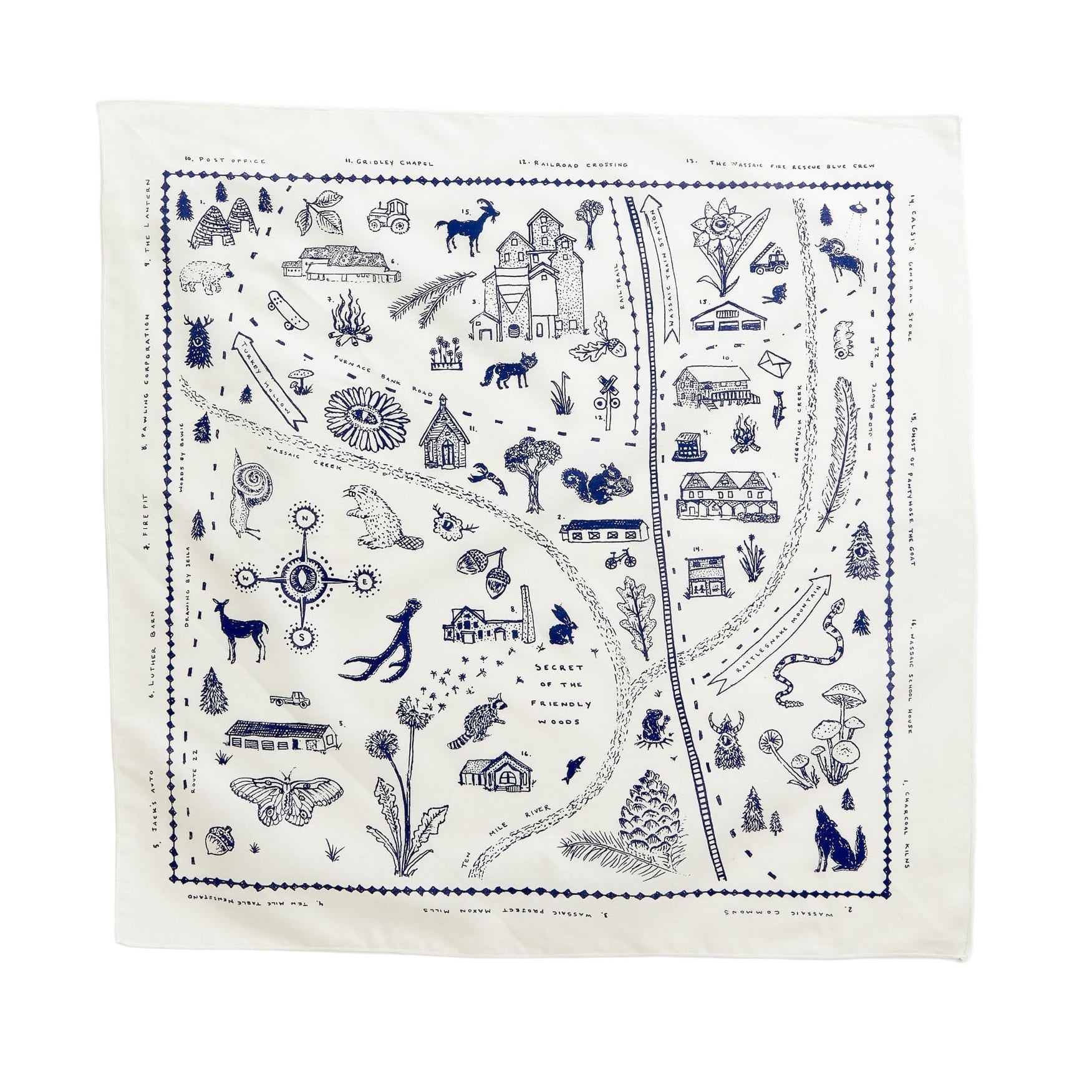 Wassaic Bandana