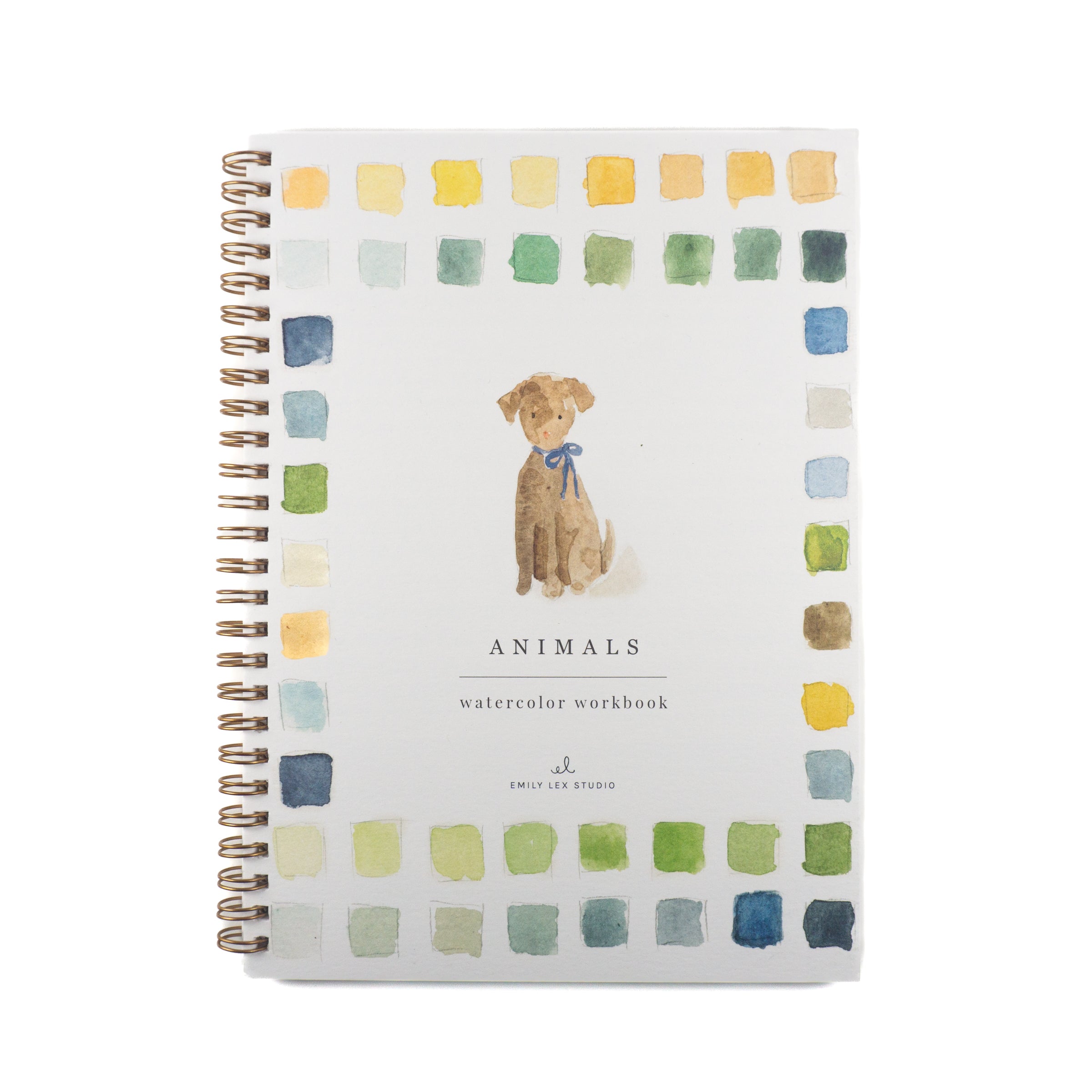 Animals Watercolor Workbook