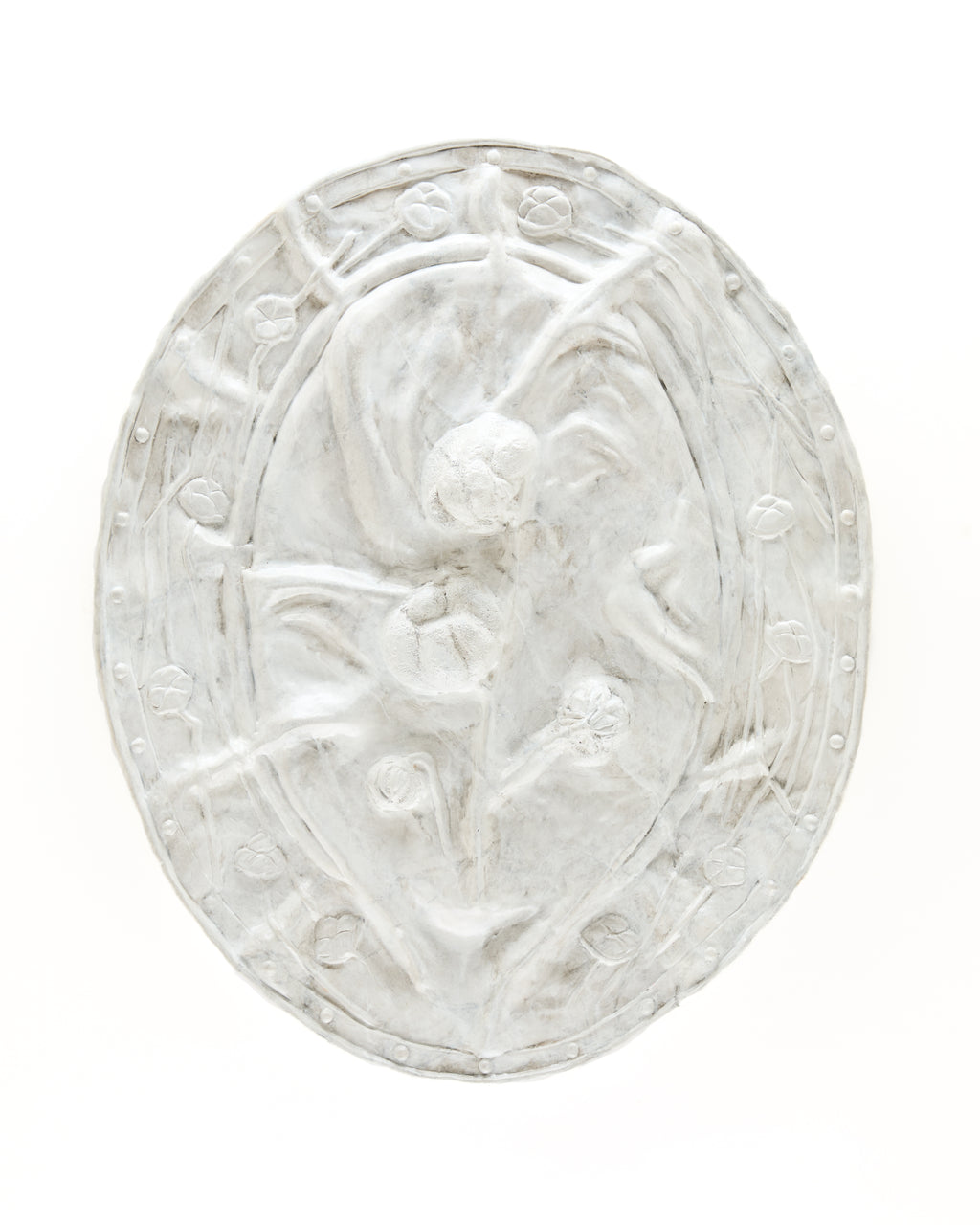 Taha Clayton, <i>Ancestral Alchemy</i> (2024) — <i>Marble Shield</i>