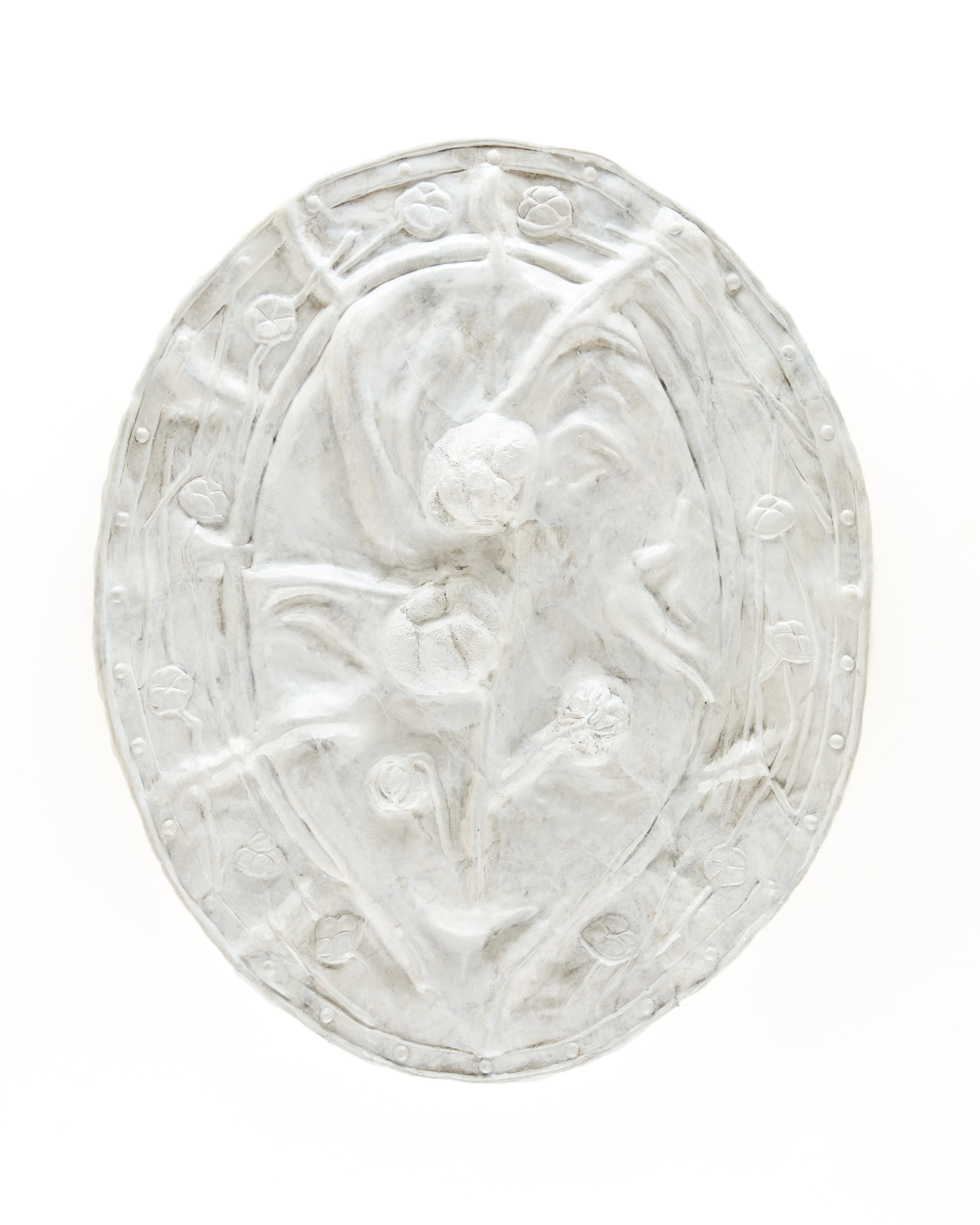 Taha Clayton, <i>Ancestral Alchemy</i> (2024) — <i>Marble Shield</i>