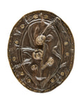 Taha Clayton, <i>Ancestral Alchemy</i> (2024) — <i>Bronze Shield</i>