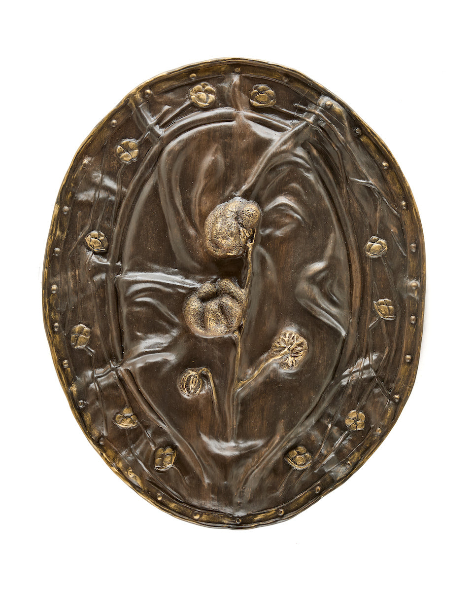 Taha Clayton, <i>Ancestral Alchemy</i> (2024) — <i>Bronze Shield</i>