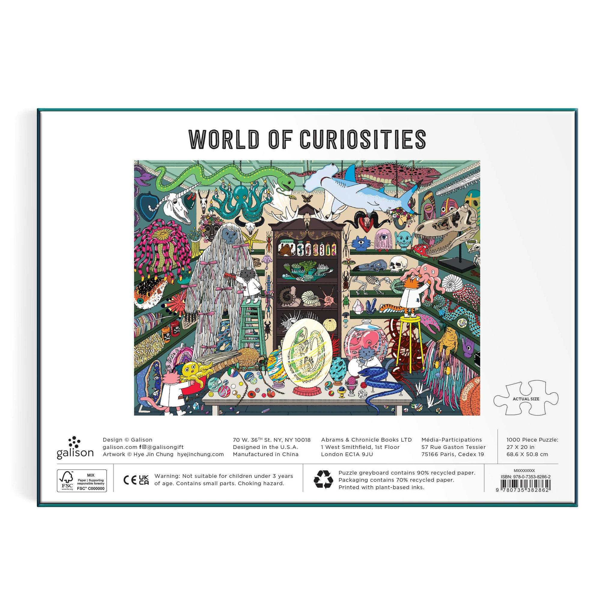 World of Curiosities -  1000 Piece Puzzle