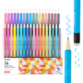 36 Medium Point Erasable Gel Pens