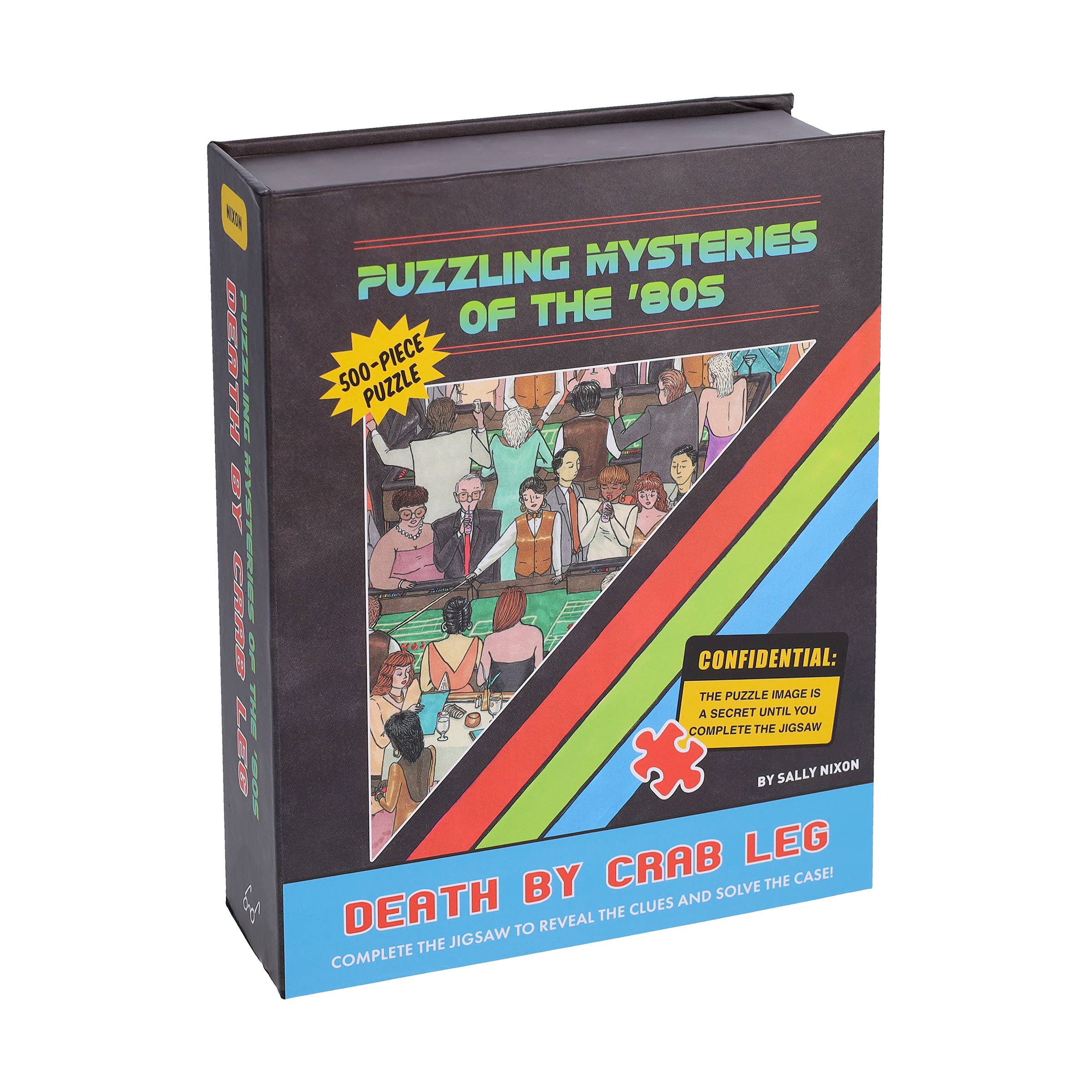 Mysteries of the 80s Death by Crab Leg 500-Piece Puzzle
