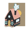 Die Cut Folk Home Card