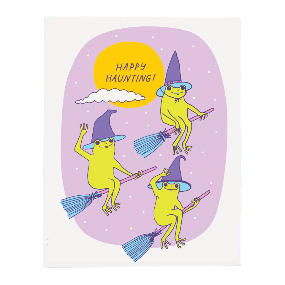 Happy Haunting Greeting Card
