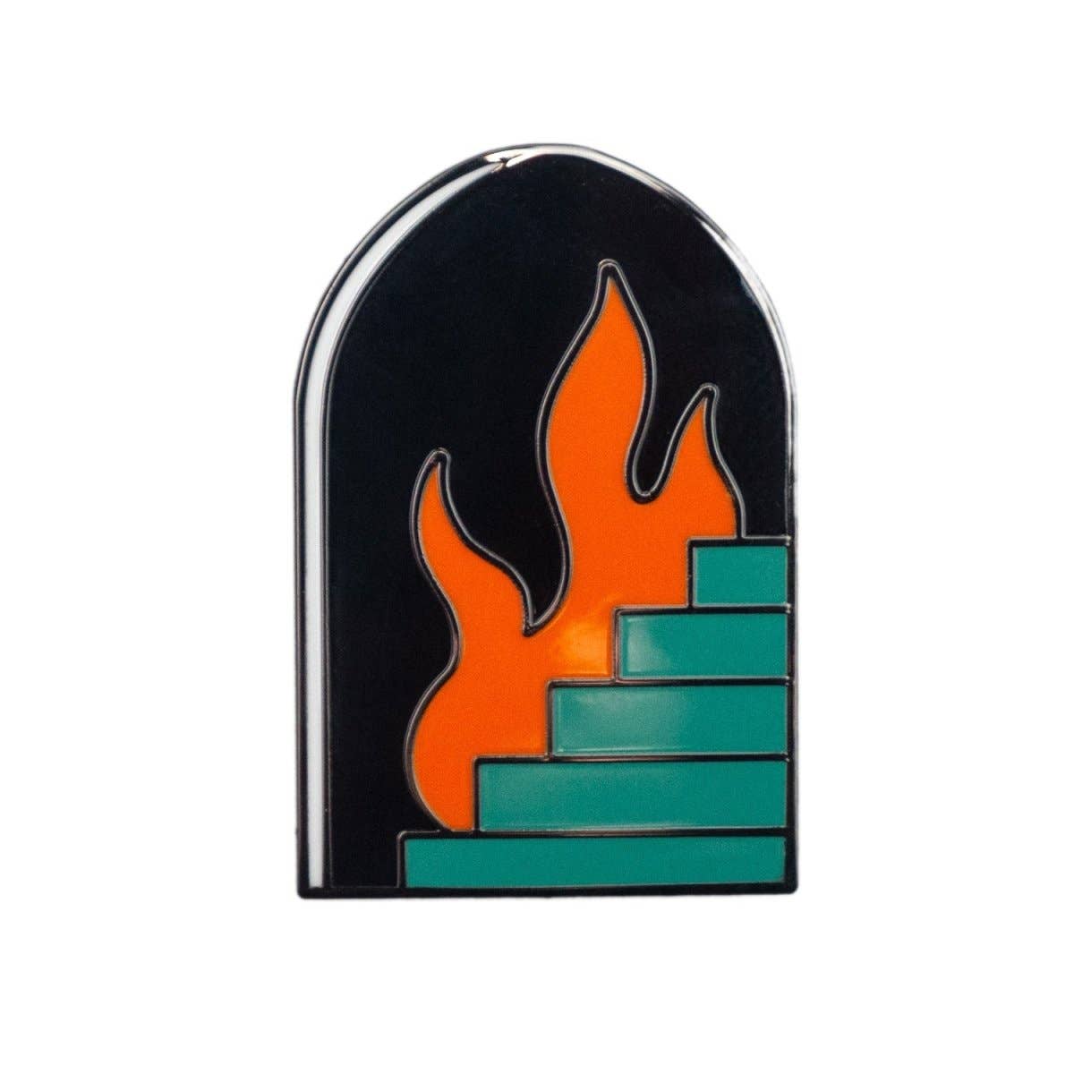Fire stairs portal pin
