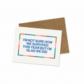We survived the year Card