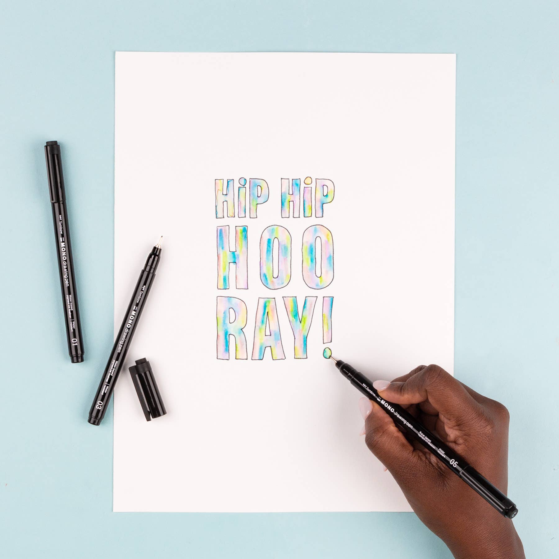 Tombow - MONO Drawing Pens - 3-Pack