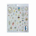 Bird Song sticker sheet