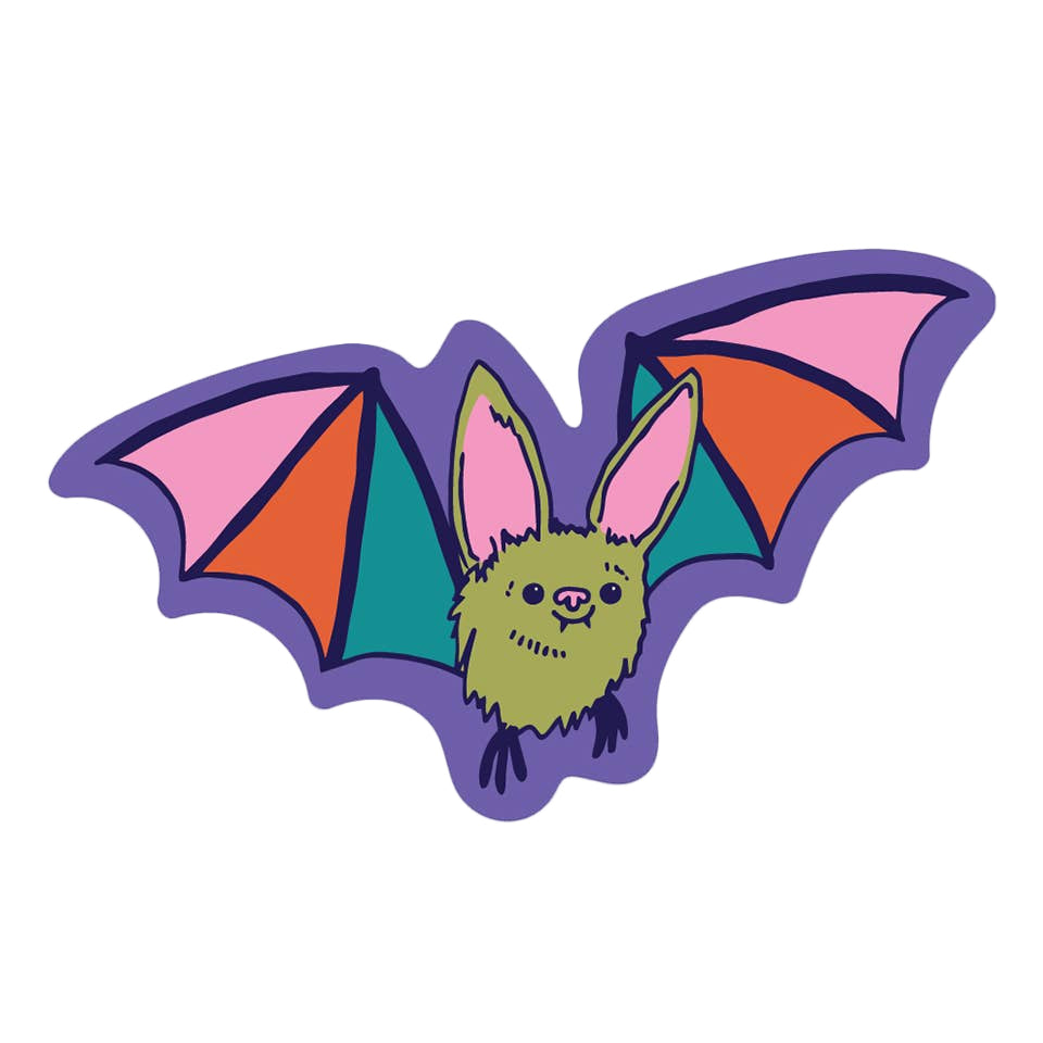 Cute Lil Bat Vinyl Sticker