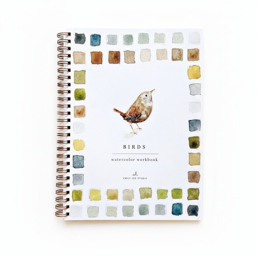 Birds Watercolor Workbook
