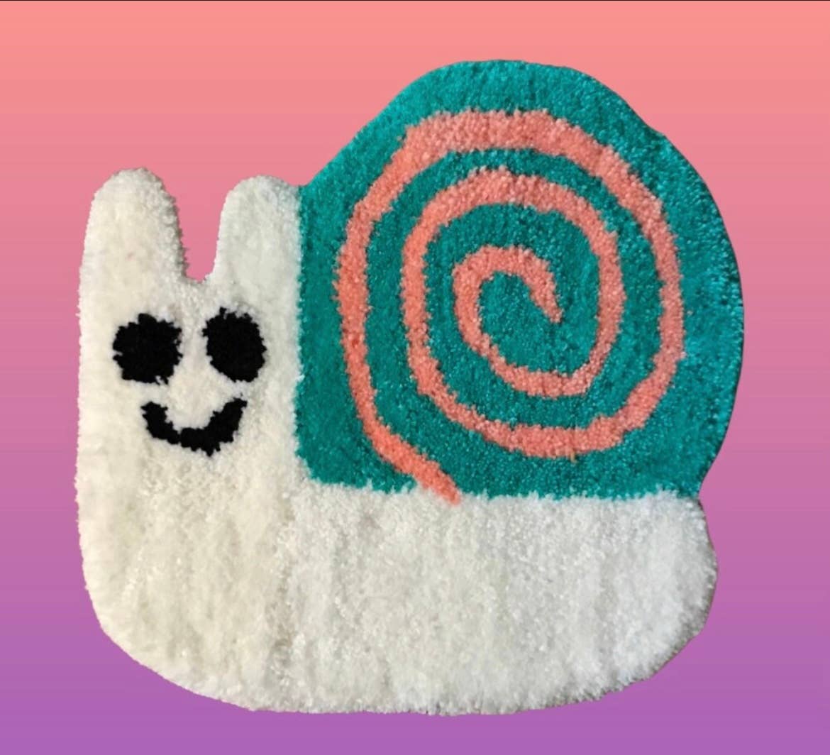 Tufted Snail Wall Hanging