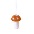 Holiday Mushroom Ornament or Gift Charm
